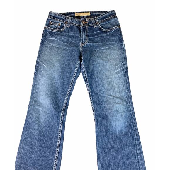 BKE Wendi Womens Bootcut Stretch Mid Rise Jeans Size 28 x 31.5 - Picture 3 of 8